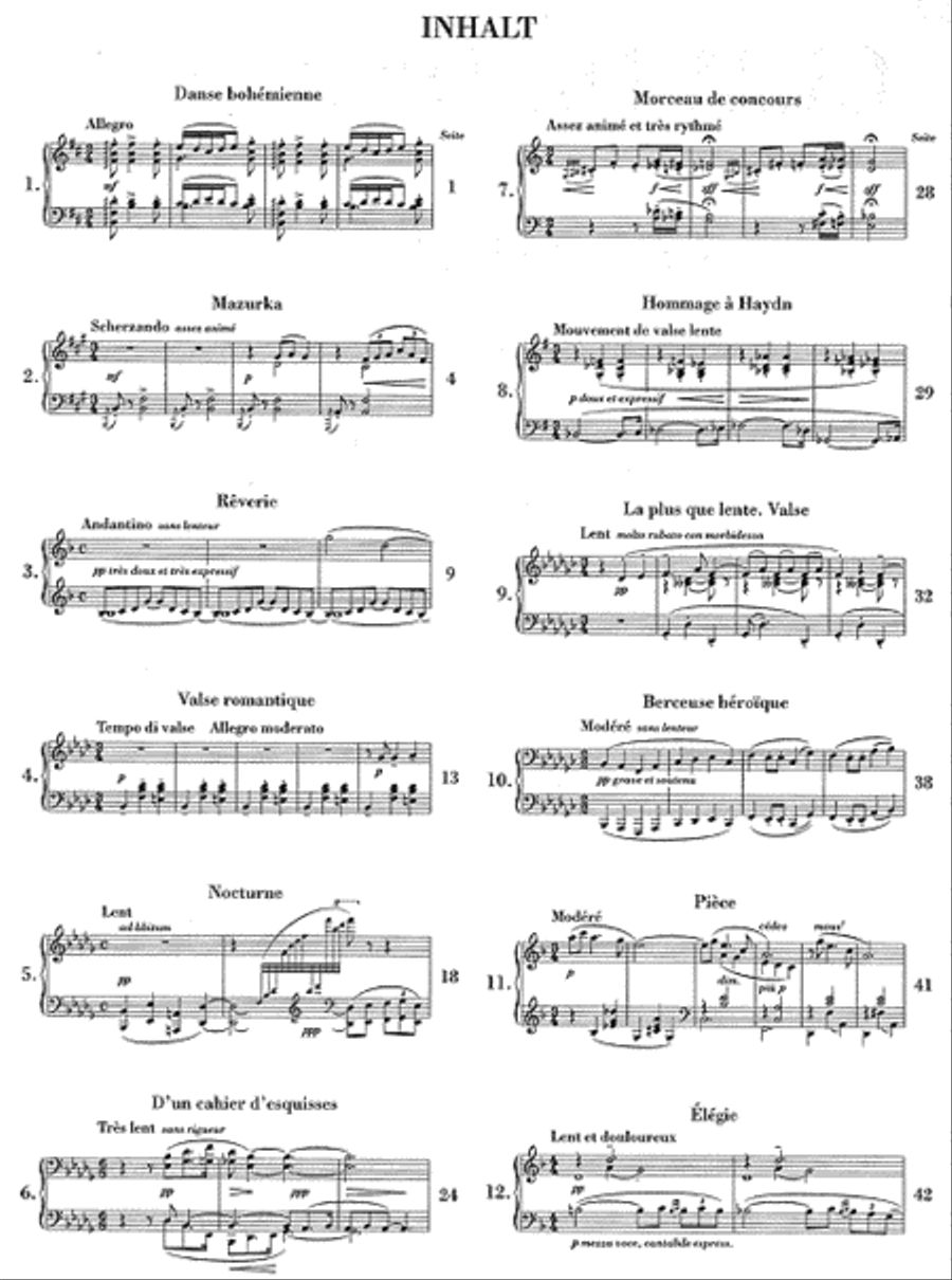 Piano Pieces Piano Solo scores gallery preview page 2