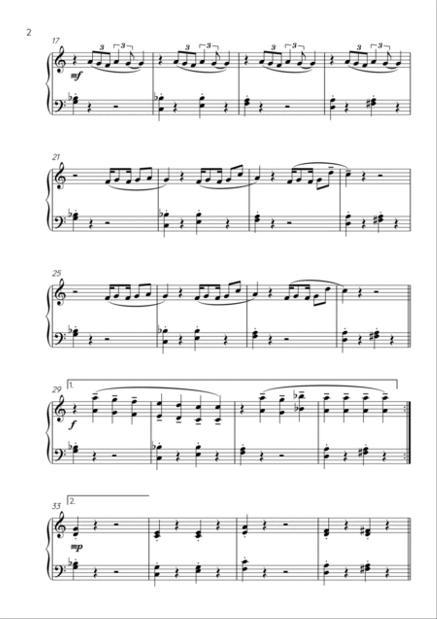 34+35 Piano, Vocal, Guitar scores gallery preview page 2