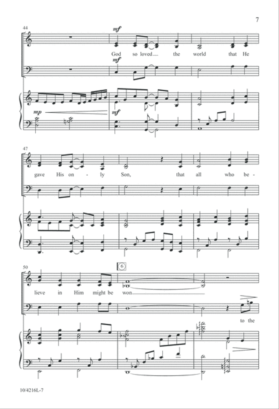 Lord of the Wind and the Sea 3-Part scores gallery preview page 7