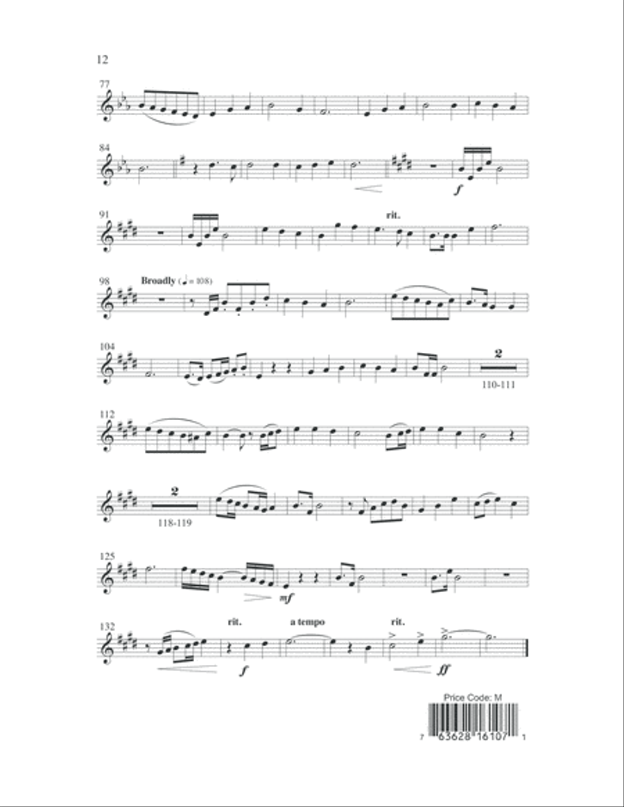 I Want to Walk as a Child of the Light Choir scores gallery preview page 12