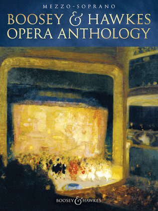 Book cover for Boosey & Hawkes Opera Anthology - Mezzo-Soprano