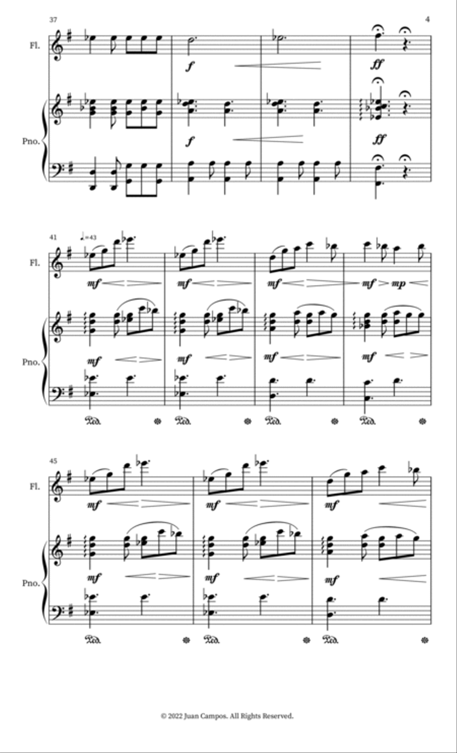 Desconcierto Chamber Music scores gallery preview page 4