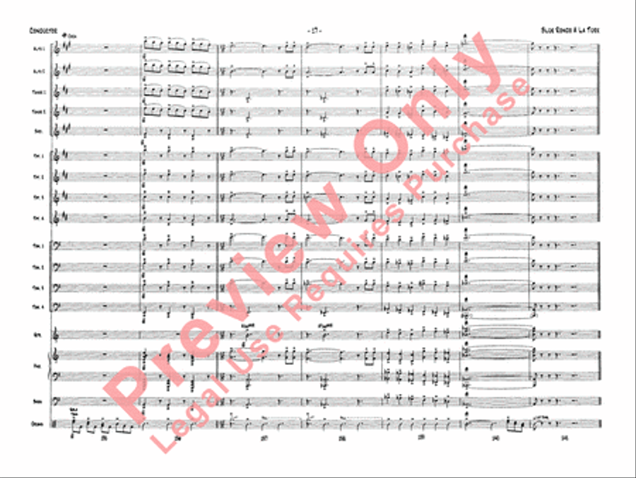 Blue Rondo a la Turk Jazz Ensemble scores gallery preview page 20
