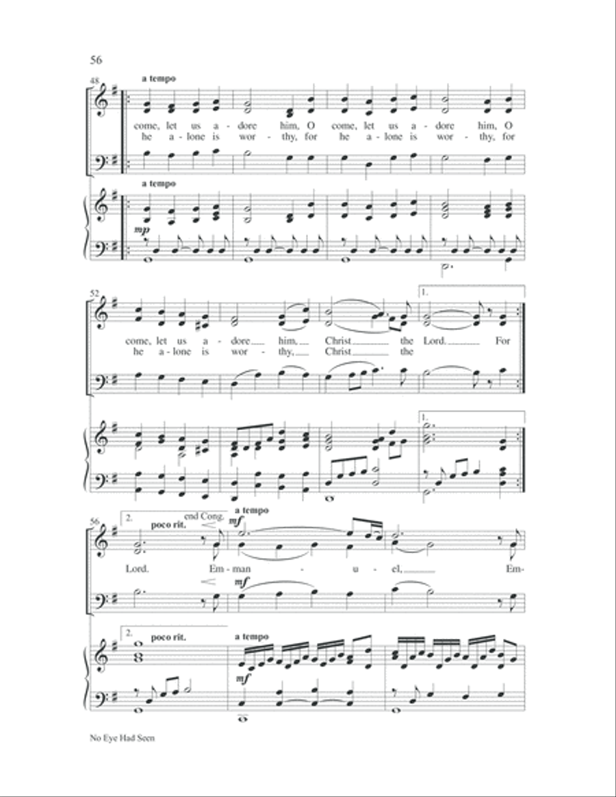 Emmanuel 3-Part scores gallery preview page 64