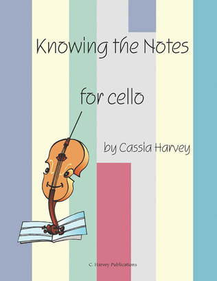 Book cover for Knowing the Notes for Cello