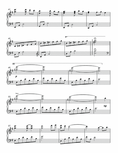 Ukrainian Bell Carol (Late Intermediate Piano) image number null