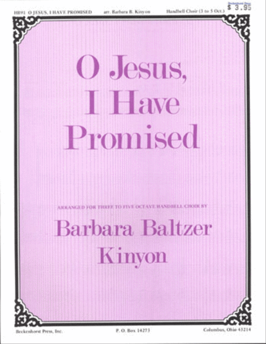 O Jesus, I Have Promised - Kinyon 5-Octaves scores gallery preview page 1