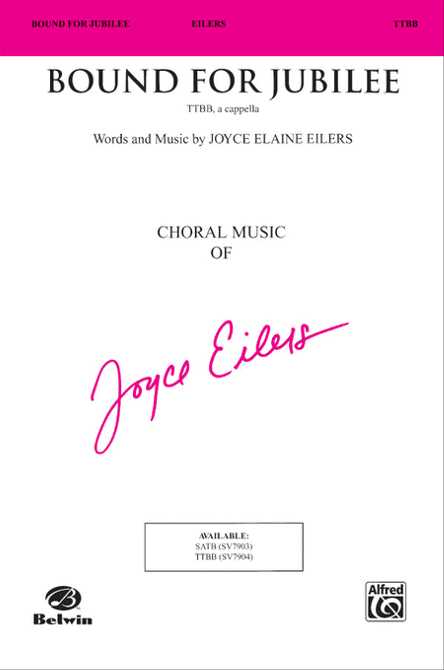 Bound for Jubilee Men's Choir scores gallery preview page 1