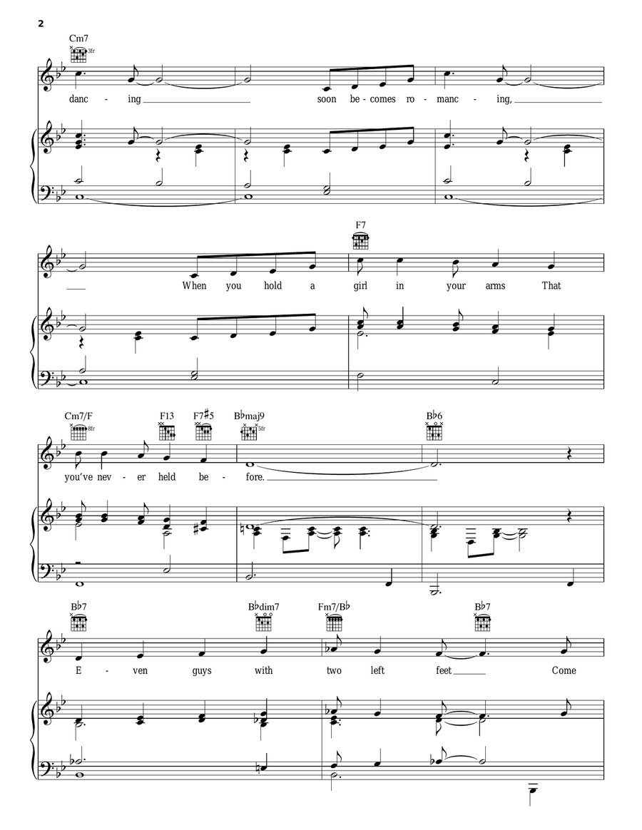 The Best Things Happen While You're Dancing Guitar scores gallery preview page 2