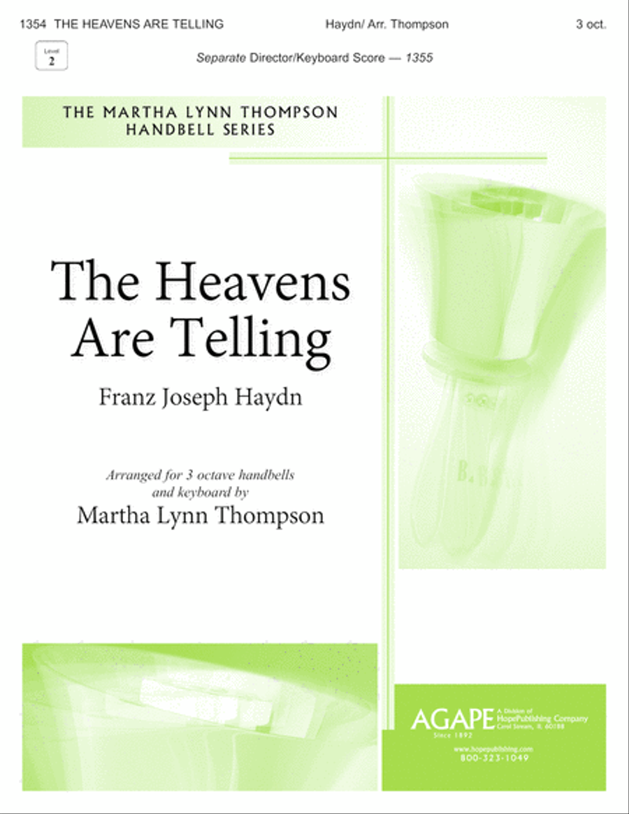 The Heavens Are Telling Handbell Choir scores gallery preview page 1