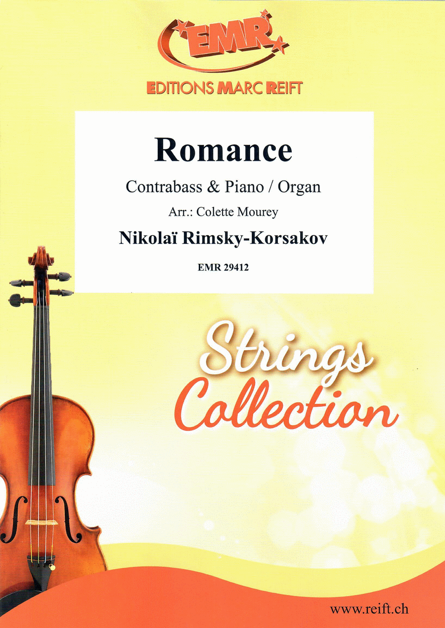 Romance Double Bass scores gallery preview page 1