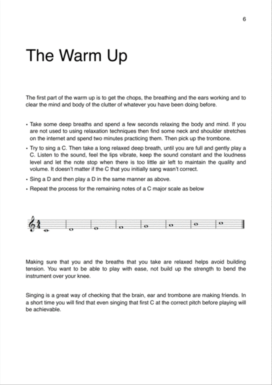 Zen and the Art of the Trombone Treble Clef Trombone Solo scores gallery preview page 6