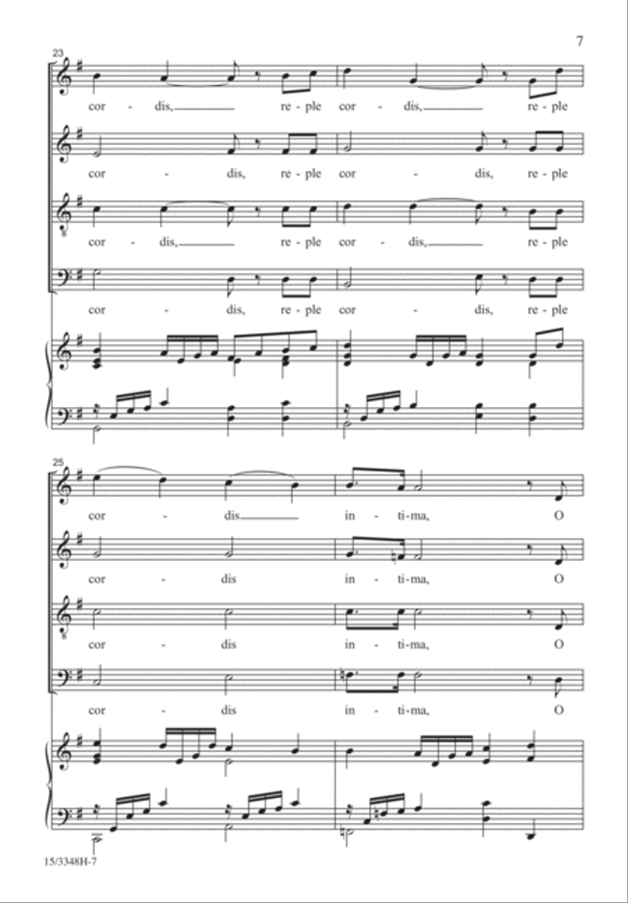 O Lux Beatissima O Lux Beatissima 4-Part scores gallery preview page 6