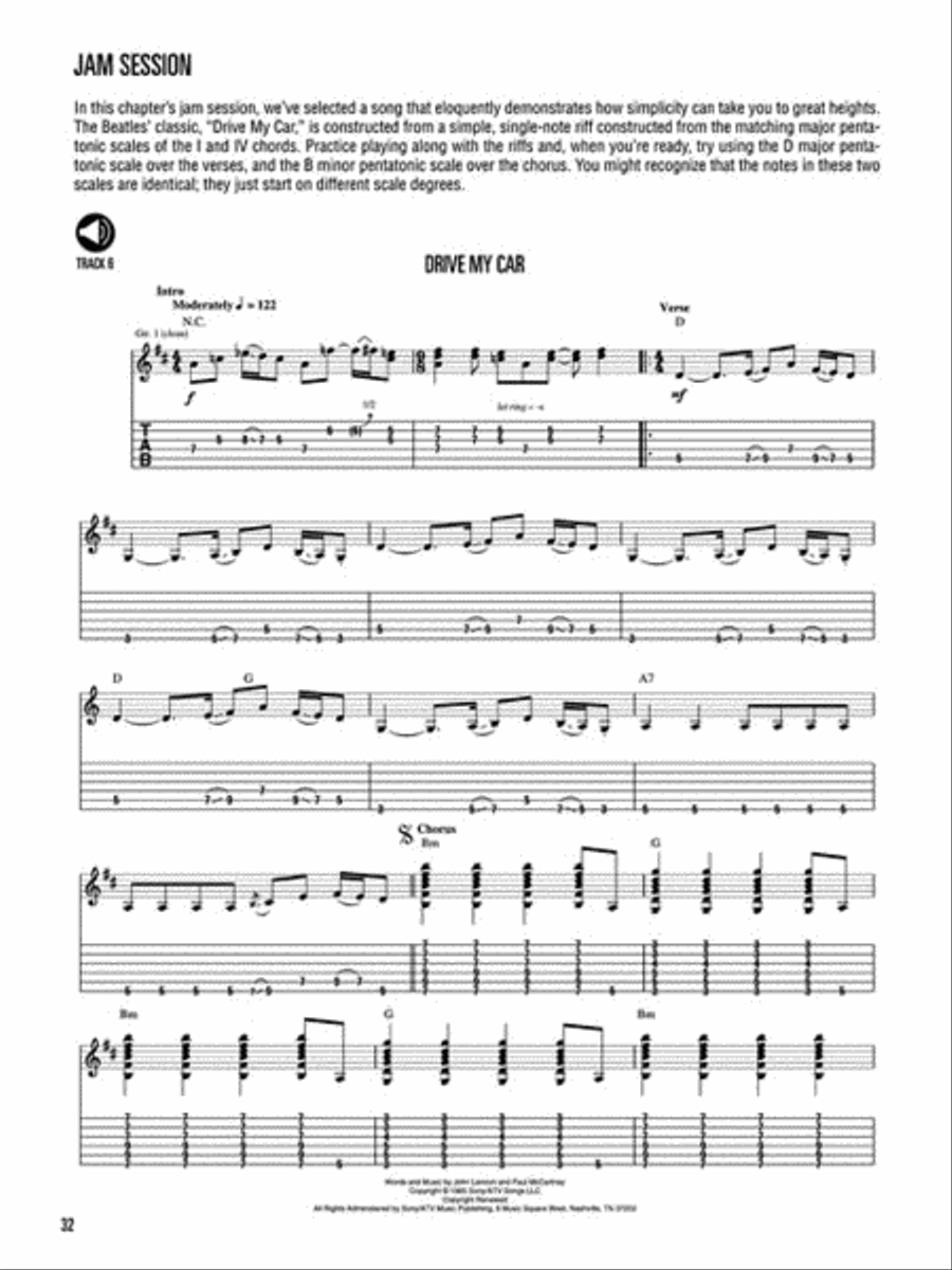 Hal Leonard Rock Guitar Method Electric Guitar scores gallery preview page 6