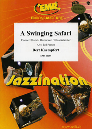 Book cover for A Swinging Safari