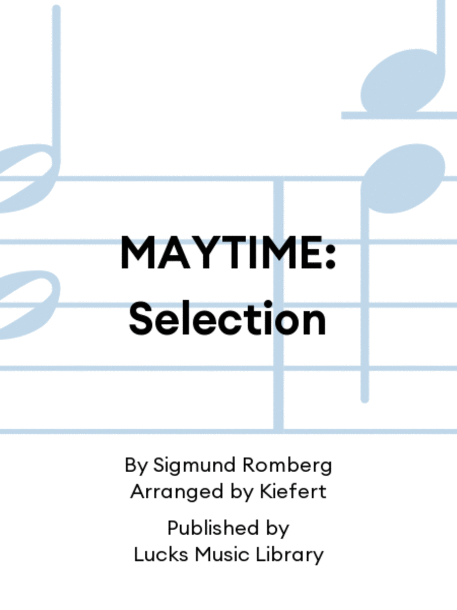 MAYTIME: Selection Saxophone scores gallery preview page 1