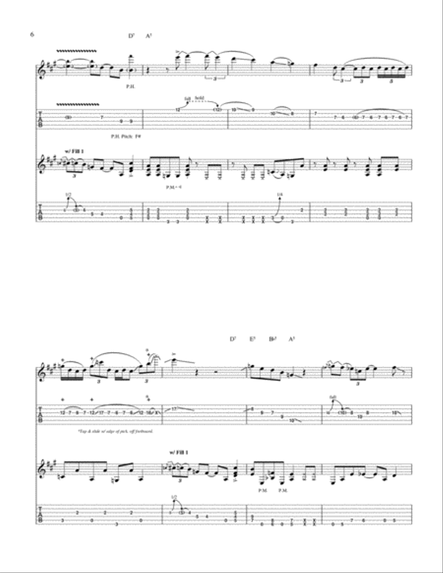 Squeezy Wheezie Electric Guitar scores gallery preview page 6