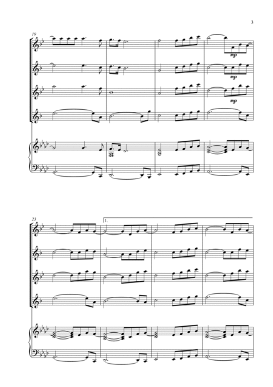 Take My Breath Away (love Theme) Tenor Saxophone scores gallery preview page 3