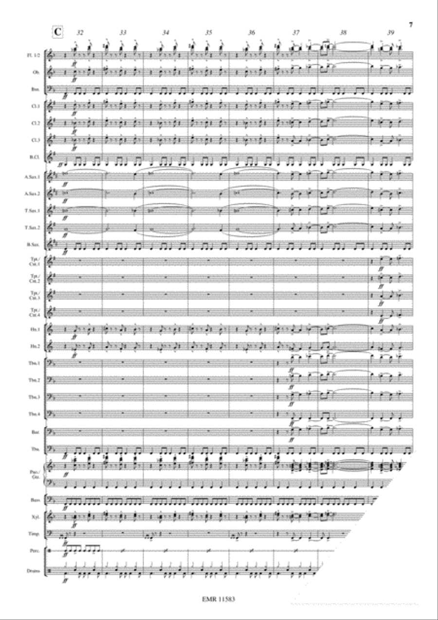 Live And Let Die Live And Let Die Concert Band scores gallery preview page 8