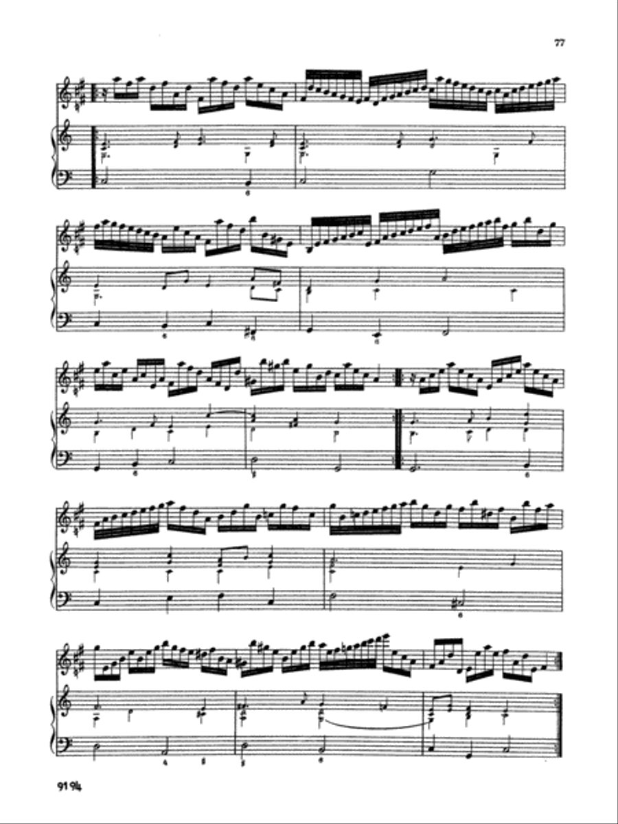 Biber: 16 Violin Sonatas, Volume II Violin scores gallery preview page 3