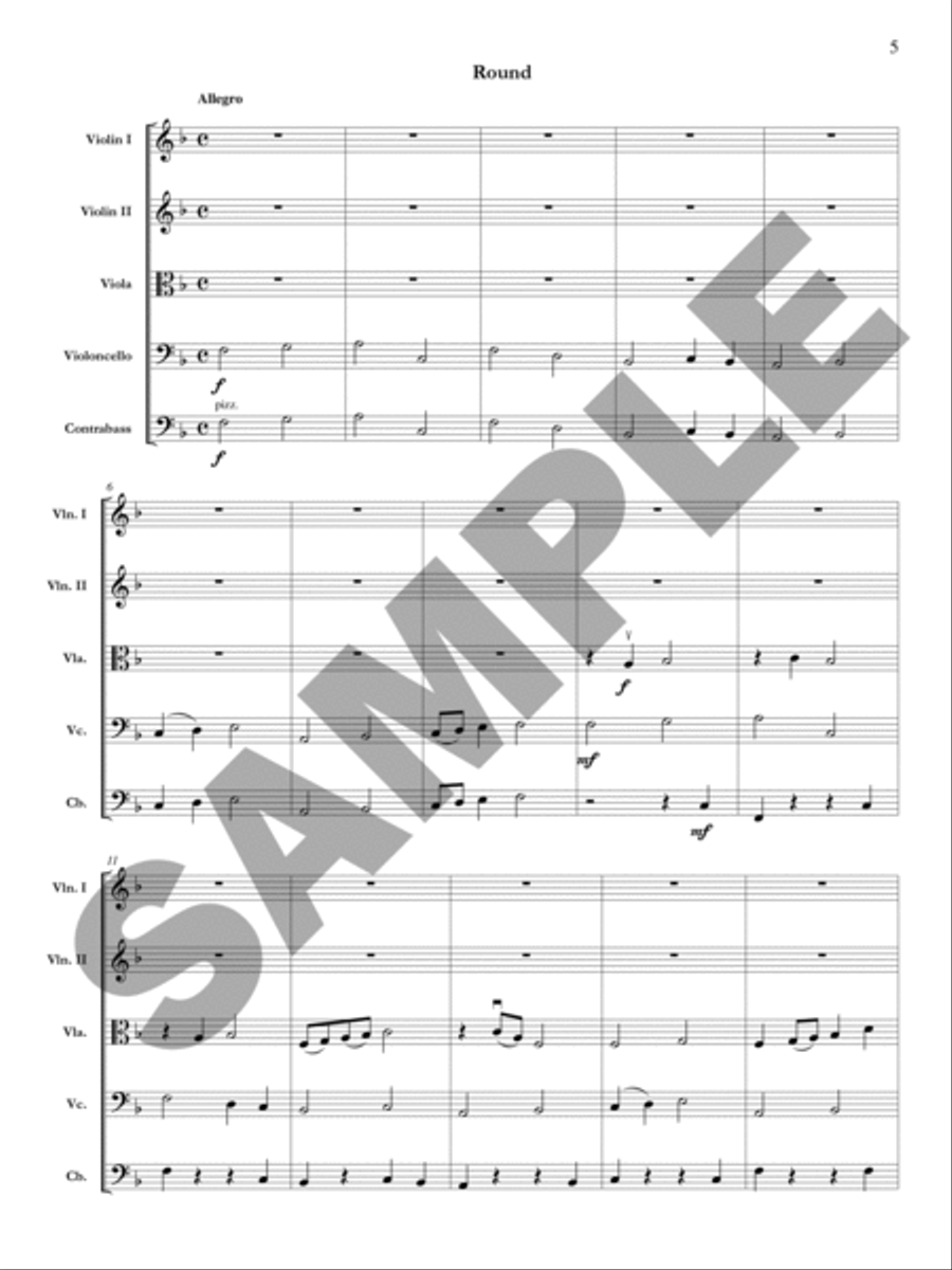 Georgia Round Georgia Round Orchestra scores gallery preview page 6