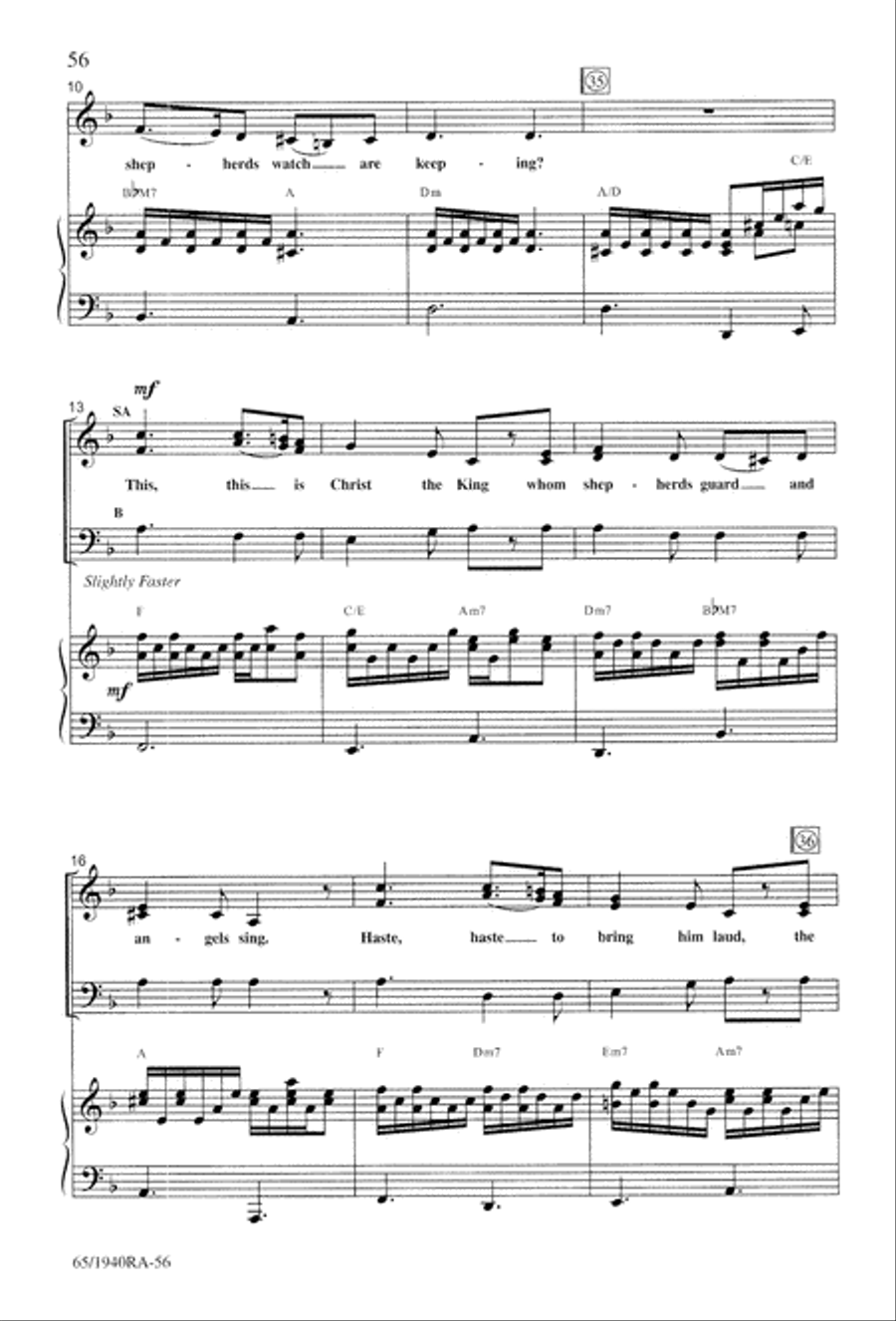 We Will Know Peace 3-Part scores gallery preview page 58