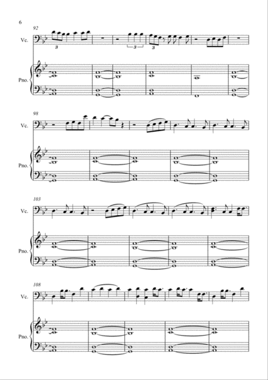 Yummy Piano scores gallery preview page 6