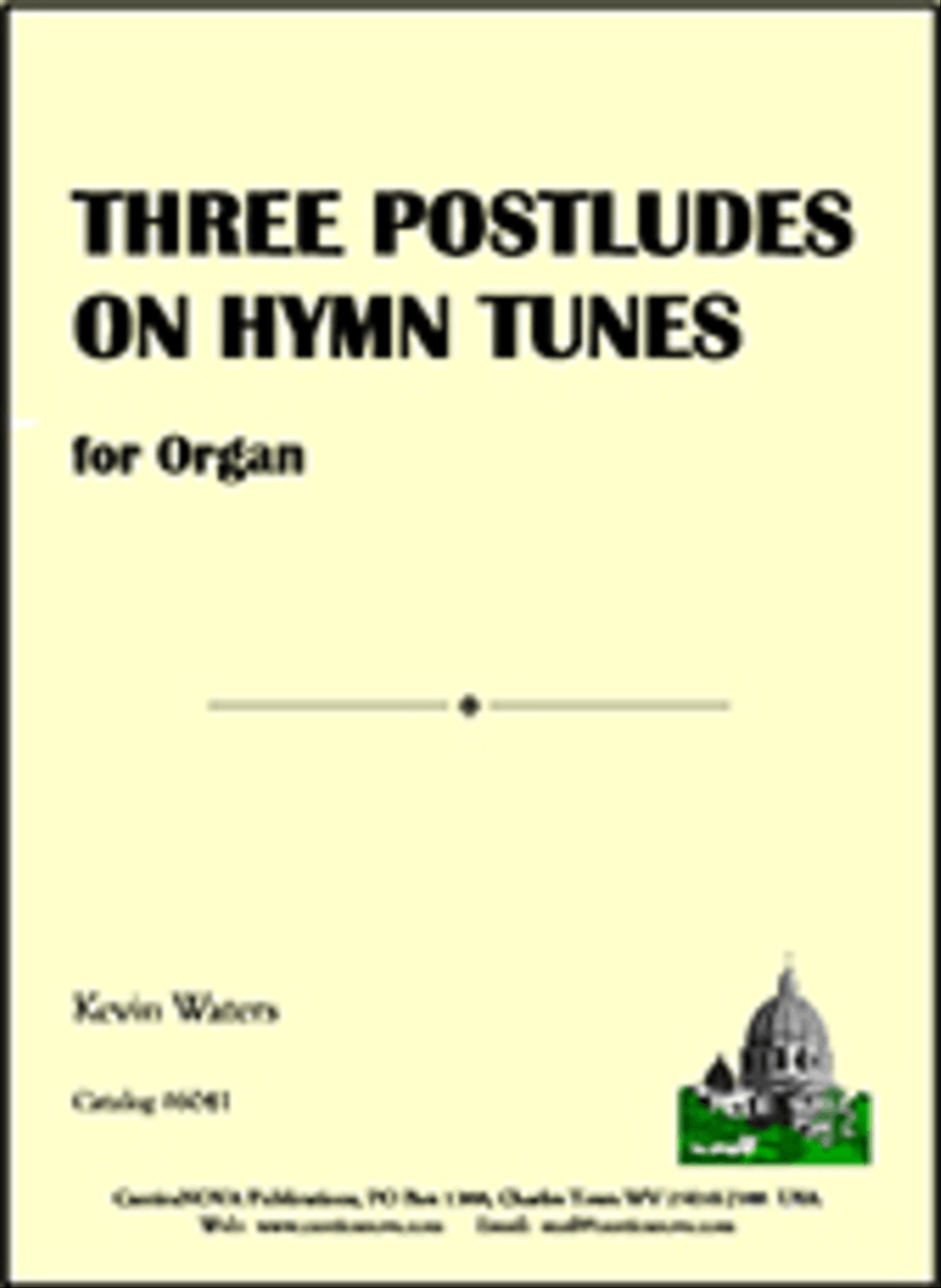 Three Postludes on Hymn Tunes Organ scores gallery preview page 1