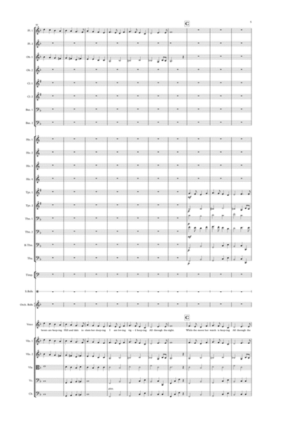 Twas the Night Before Christmas - Sing-along for Orchestra, Narrator and Audience (score) image number null