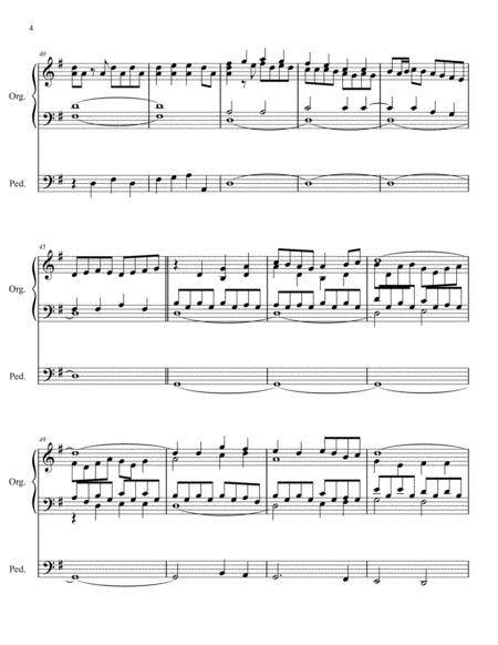 Scherzo No. 4 for Organ