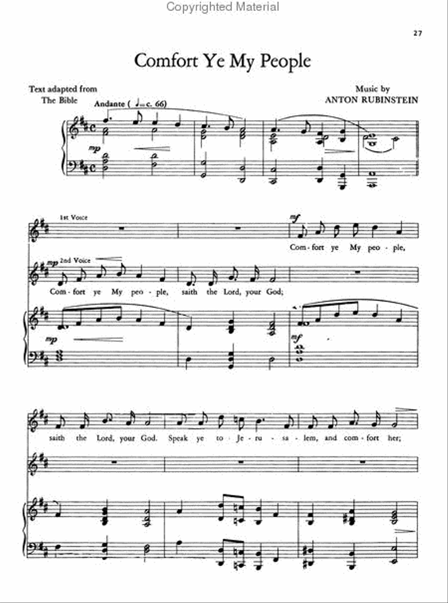 Sacred Duet Masterpieces High Voice scores gallery preview page 4