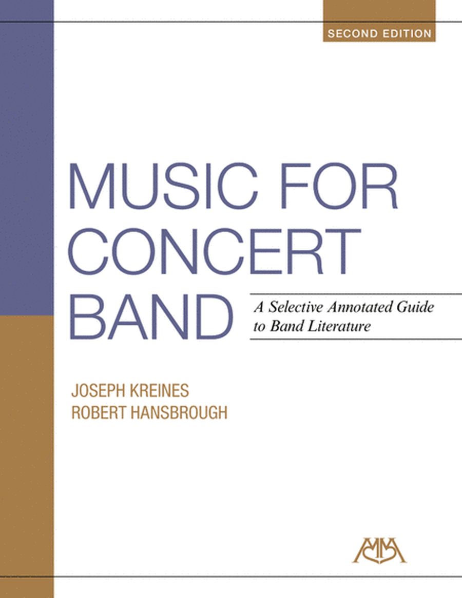 Music for Concert Band - 2nd Edition