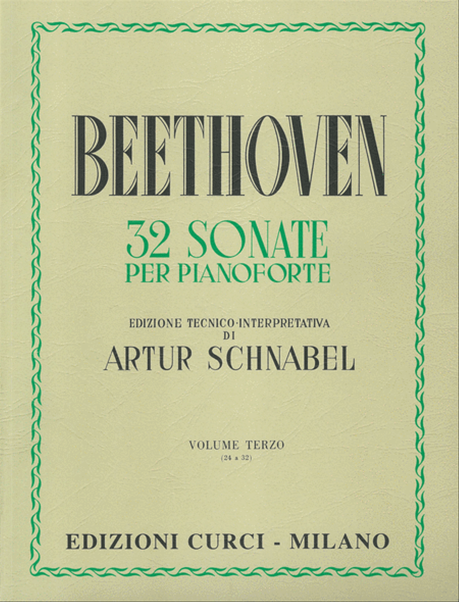 32 Sonate 32 Sonate Piano Solo scores gallery preview page 1