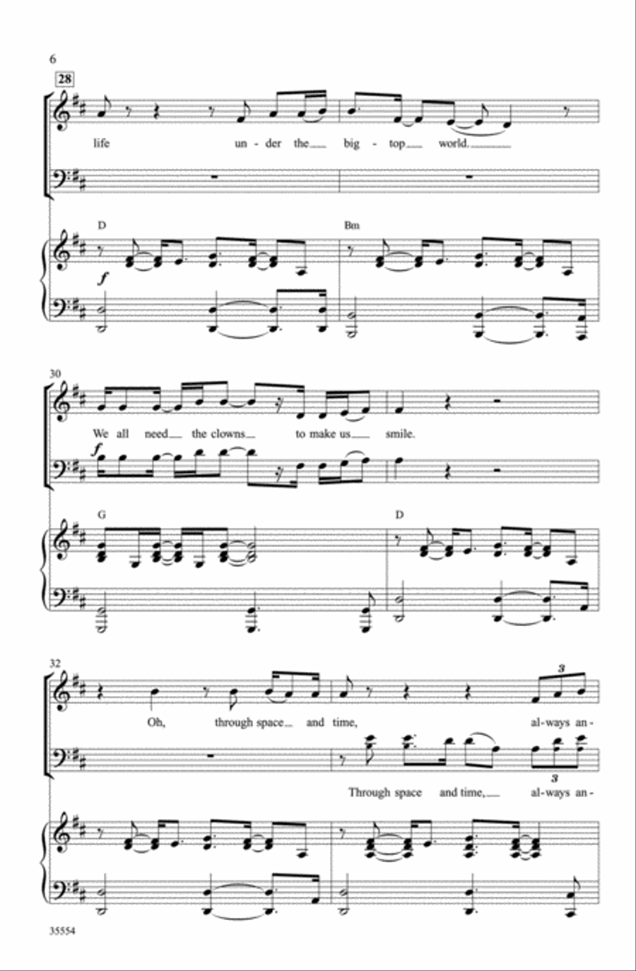 Faithfully Choir scores gallery preview page 5