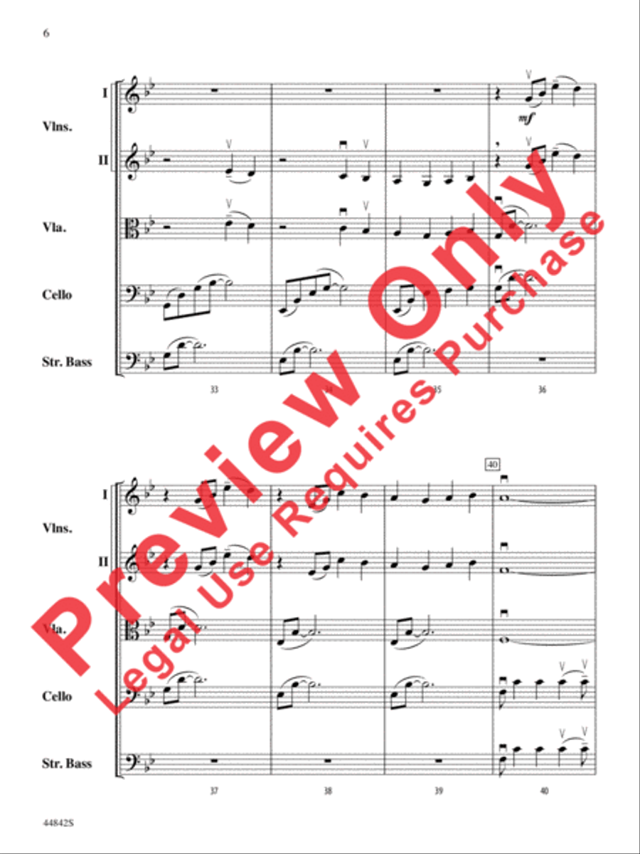 Russian Fantasy Russian Fantasy String Orchestra scores gallery preview page 19