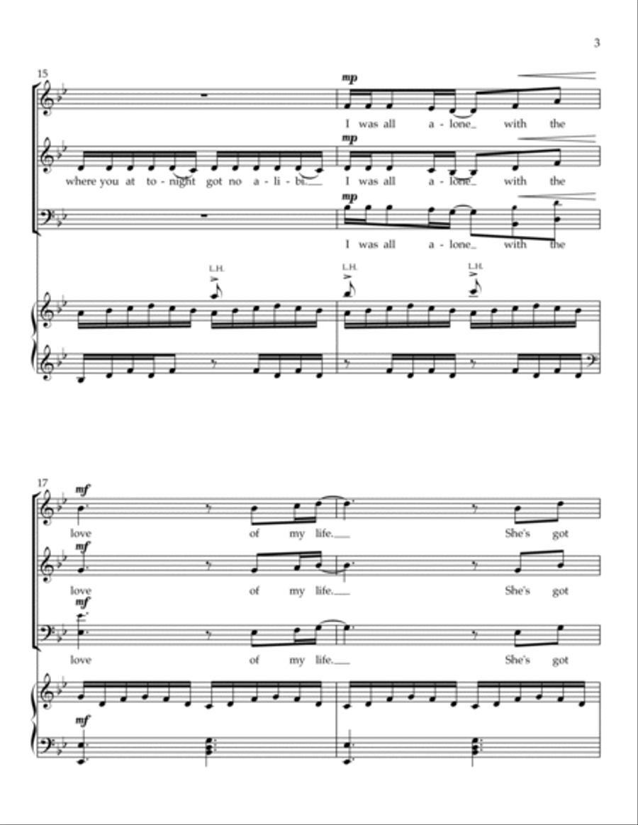 Golden Hour 3-Part scores gallery preview page 3