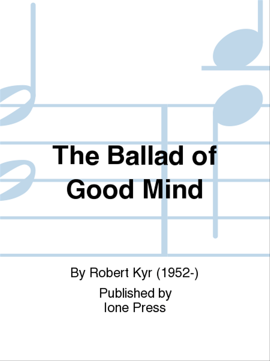 On the Nature of Creation: 3. The Ballad of Good Mind Divisi scores gallery preview page 1
