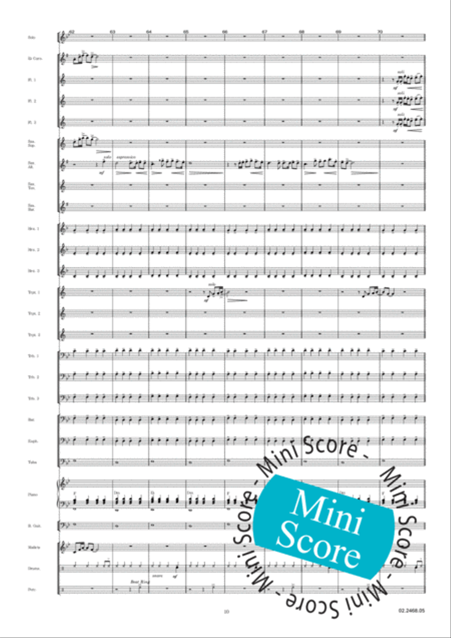 Gloria Estafette Big Band scores gallery preview page 14