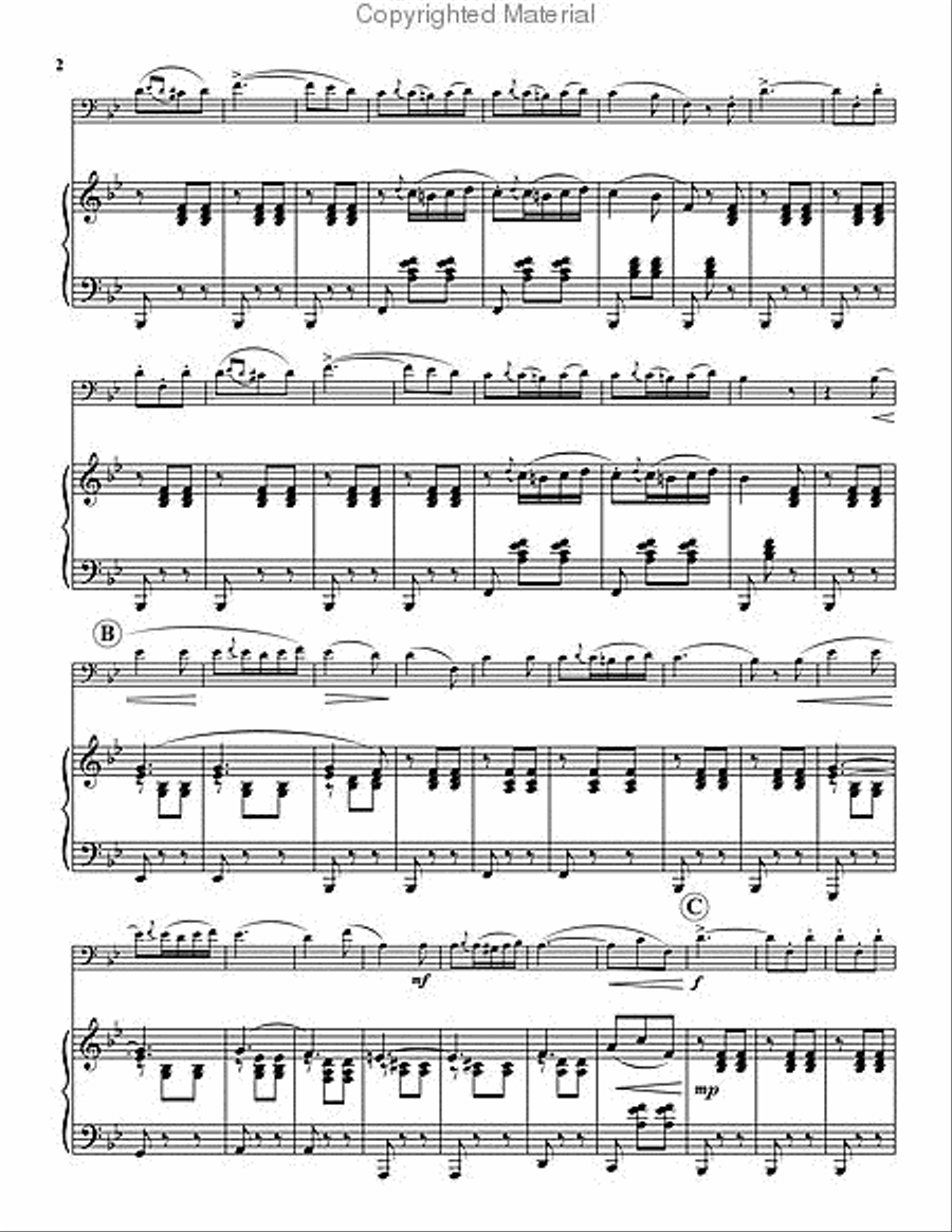 Libiamo Libiamo Euphonium scores gallery preview page 3
