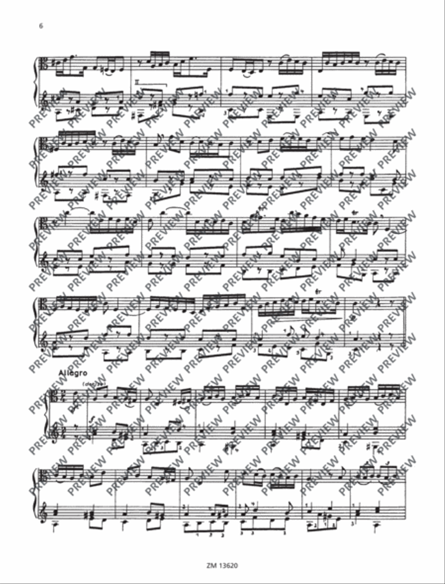 Sonata A minor Sonata A minor Lute scores gallery preview page 7
