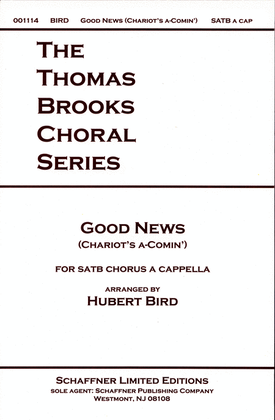 Book cover for Good News (Chariot's A-Comin')