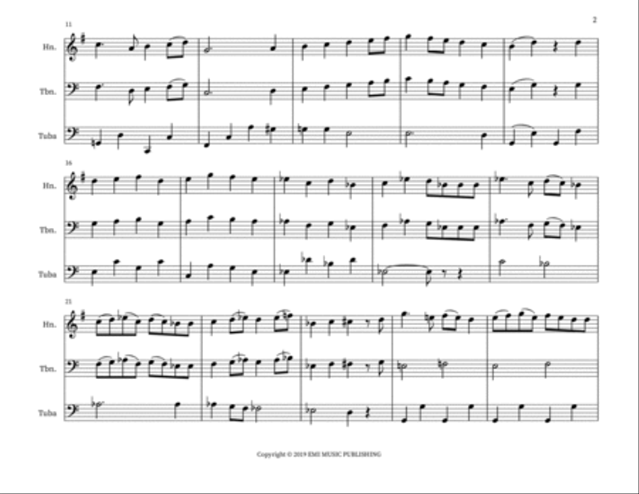 I Want An Old Fashioned Christmas Small Ensemble scores gallery preview page 2