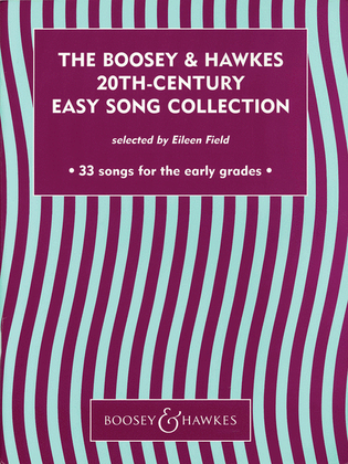 Book cover for The Boosey & Hawkes 20th-Century Easy Song Collection