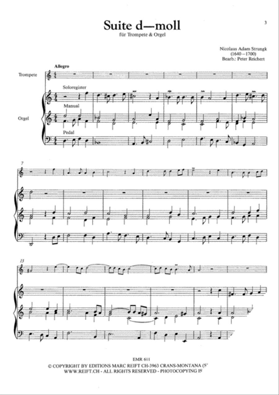 Suite D Minor