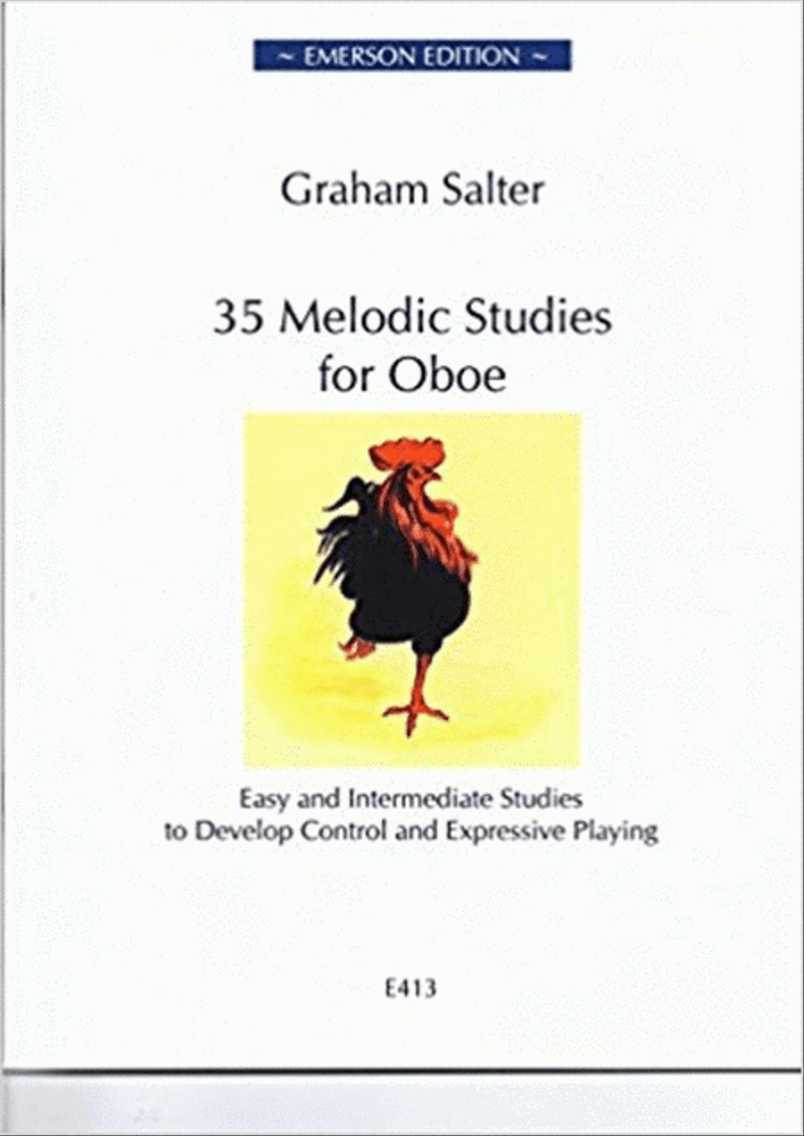 Salter - 35 Melodic Studies For Oboe Oboe scores gallery preview page 1