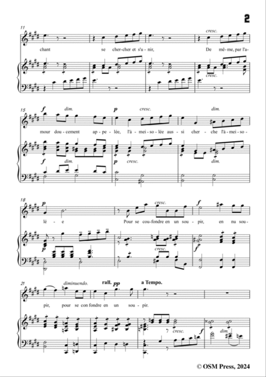 B. Godard-Elle,Op.7 No.10,from '12 Morceaux pour chant et piano,Op.7',in E Major Voice scores gallery preview page 3