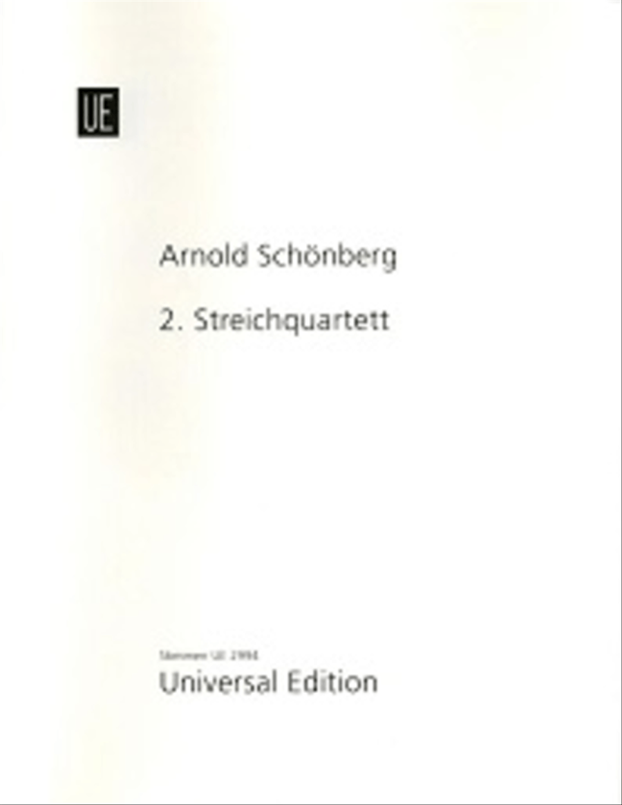 Second String Quartet, Op. 10 String Quartet scores gallery preview page 1