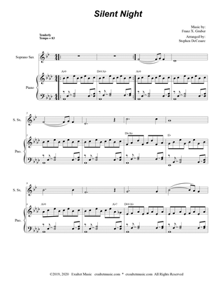 Silent Night (for Soprano Saxophone and Piano)