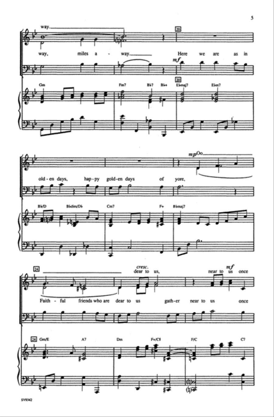 Have Yourself a Merry Little Christmas A Cappella scores gallery preview page 3