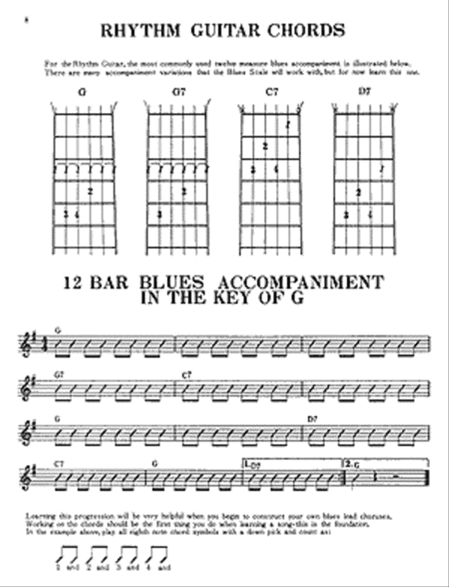 Blues Lead Guitar Method Electric Guitar scores gallery preview page 4